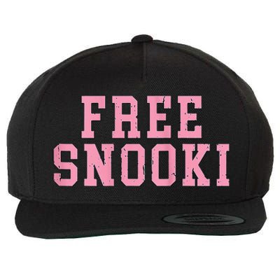 Free Snooki Woman Wool Snapback Cap