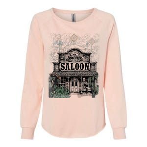 Frontier Spirit Western Saloon Womens California Wash Sweatshirt