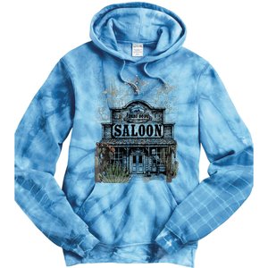 Frontier Spirit Western Saloon Tie Dye Hoodie