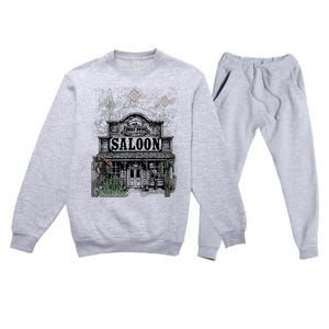 Frontier Spirit Western Saloon Premium Crewneck Sweatsuit Set