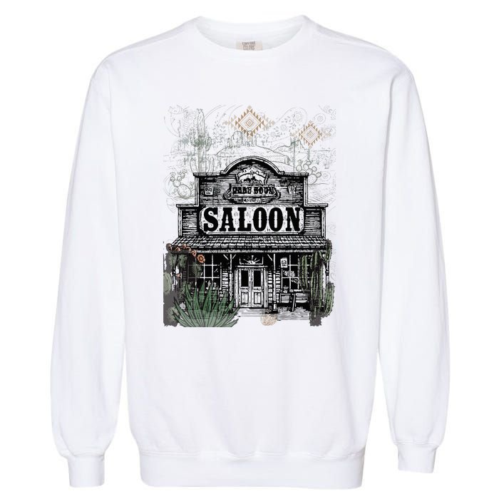 Frontier Spirit Western Saloon Garment-Dyed Sweatshirt