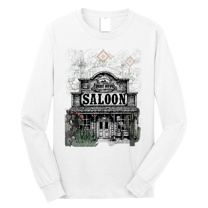 Frontier Spirit Western Saloon Long Sleeve Shirt