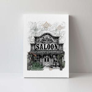 Frontier Spirit Western Saloon Canvas