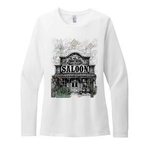 Frontier Spirit Western Saloon Womens CVC Long Sleeve Shirt