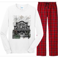 Frontier Spirit Western Saloon Long Sleeve Pajama Set