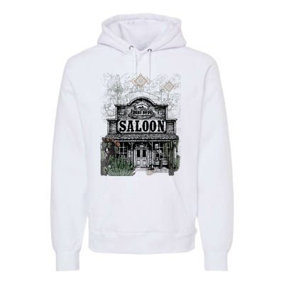 Frontier Spirit Western Saloon Premium Hoodie