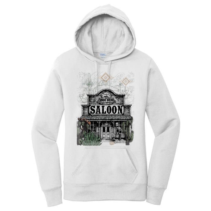 Frontier Spirit Western Saloon Women's Pullover Hoodie