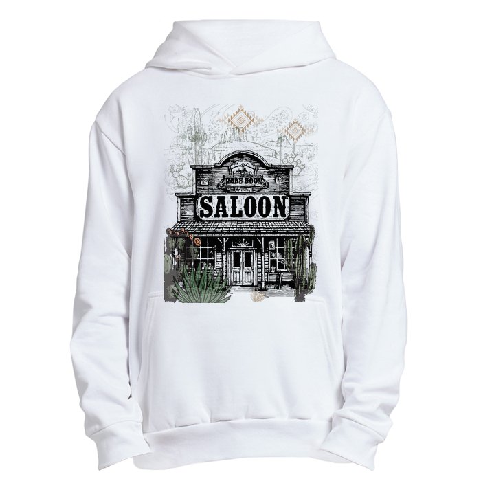 Frontier Spirit Western Saloon Urban Pullover Hoodie