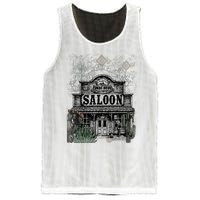 Frontier Spirit Western Saloon Mesh Reversible Basketball Jersey Tank