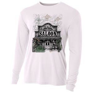 Frontier Spirit Western Saloon Cooling Performance Long Sleeve Crew