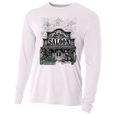 Frontier Spirit Western Saloon Cooling Performance Long Sleeve Crew