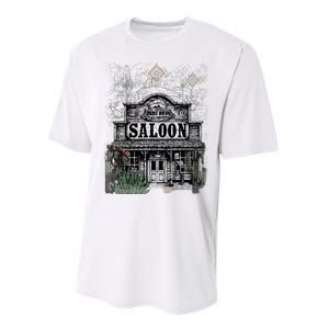 Frontier Spirit Western Saloon Performance Sprint T-Shirt