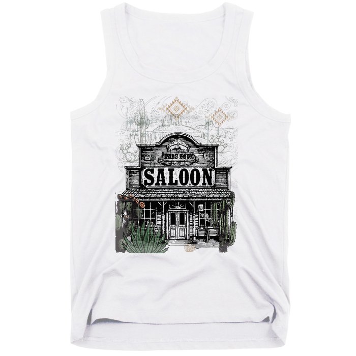 Frontier Spirit Western Saloon Tank Top