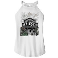 Frontier Spirit Western Saloon Women's Perfect Tri Rocker Tank