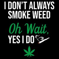 Funny Smoke Weed Marijuana Stoner Doggie Tank
