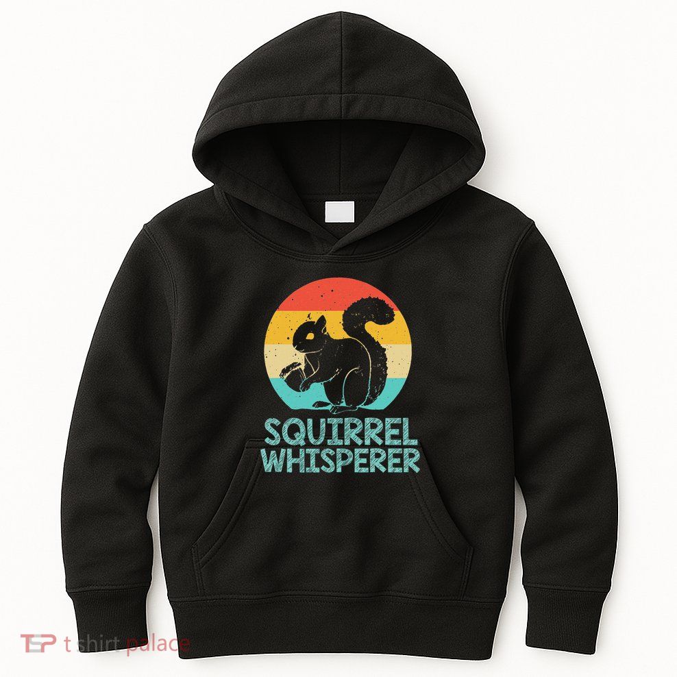 Funny Squirrel Whisperer Gift Squirrel Lover Kids Hoodie