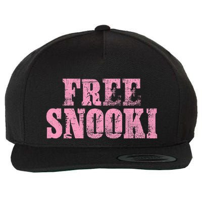 Free Snooki Weathered Wool Snapback Cap