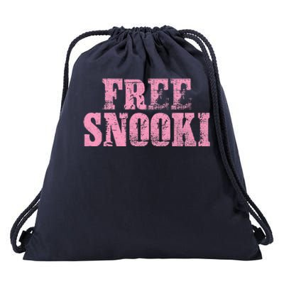 Free Snooki Weathered Drawstring Bag