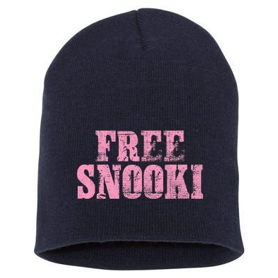 Free Snooki Weathered Short Acrylic Beanie