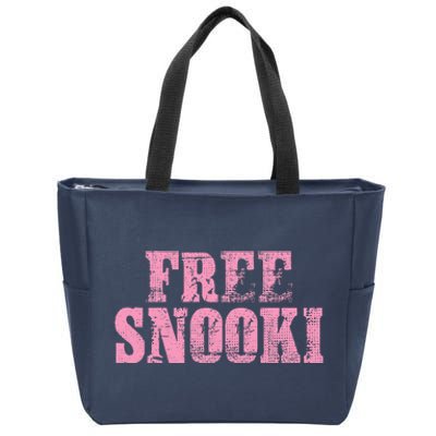 Free Snooki Weathered Zip Tote Bag