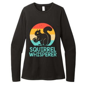 Funny Squirrel Whisperer Art Squirrel Lover Womens CVC Long Sleeve Shirt