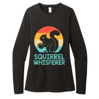 Funny Squirrel Whisperer Art Squirrel Lover Womens CVC Long Sleeve Shirt