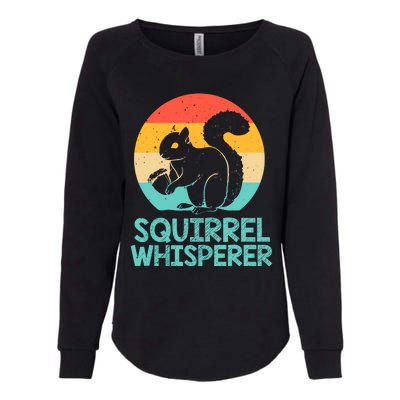 Funny Squirrel Whisperer Art Squirrel Lover Womens California Wash Sweatshirt