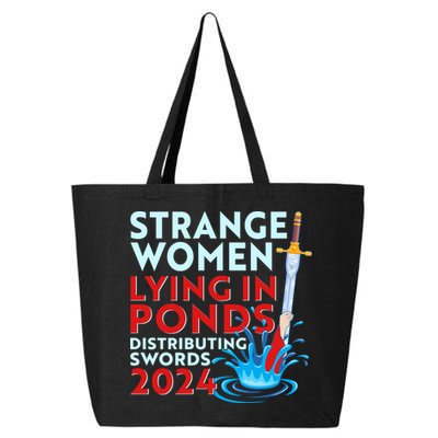 Funny Strange Women Lying In Ponds Distributing Swords 2024 25L Jumbo Tote