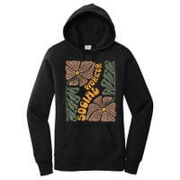 Floral Social Worker Lcsw And Lmsw Wildflower Social Work Women's Pullover Hoodie