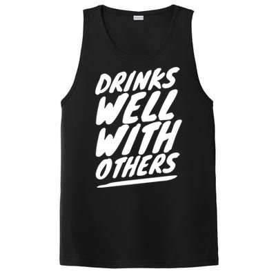 Funny S Well With Others Cute Gift PosiCharge Competitor Tank