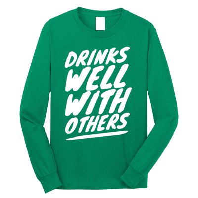 Funny S Well With Others Cute Gift Long Sleeve Shirt