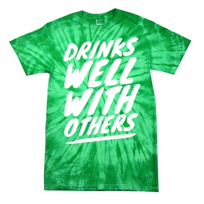 Funny S Well With Others Cute Gift Tie-Dye T-Shirt