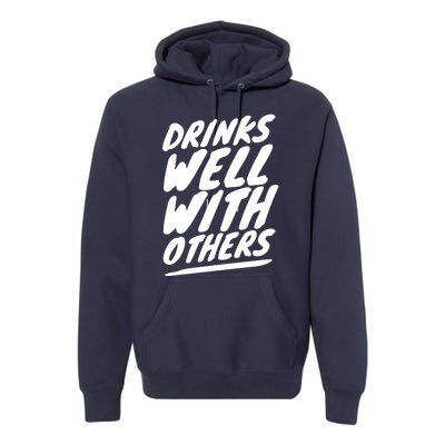 Funny S Well With Others Cute Gift Premium Hoodie