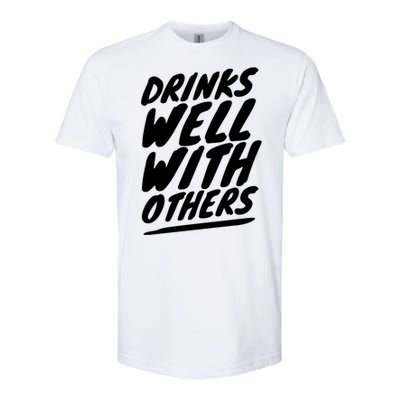 Funny S Well With Others Cute Gift Softstyle CVC T-Shirt