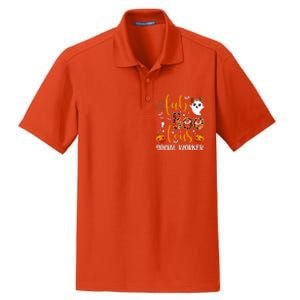 Faboolous Social Worker Funny Social Worker Halloween Dry Zone Grid Polo