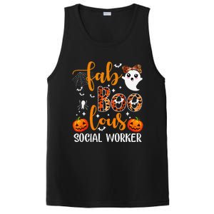 Faboolous Social Worker Funny Social Worker Halloween PosiCharge Competitor Tank