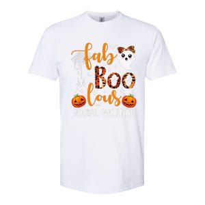 Faboolous Social Worker Funny Social Worker Halloween Softstyle CVC T-Shirt