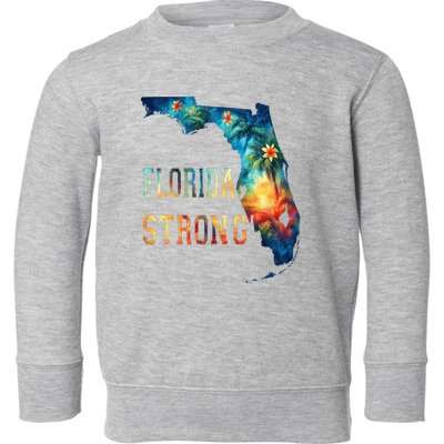 Florida Stay Western Strong Support Florida Toddler Sweatshirt