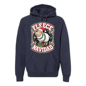 Funny Shee.P Winter Christmas Fleece Navidad Premium Hoodie