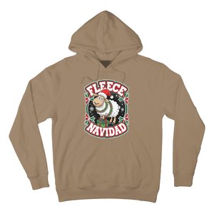 Funny Shee.P Winter Christmas Fleece Navidad Hoodie