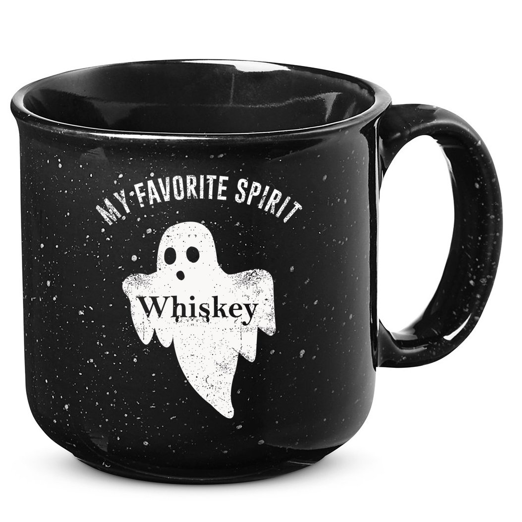 Favorite Spirit Whiskey 15oz Campfire Ceramic Mug