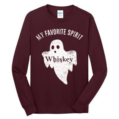 Favorite Spirit Whiskey Tall Long Sleeve T-Shirt