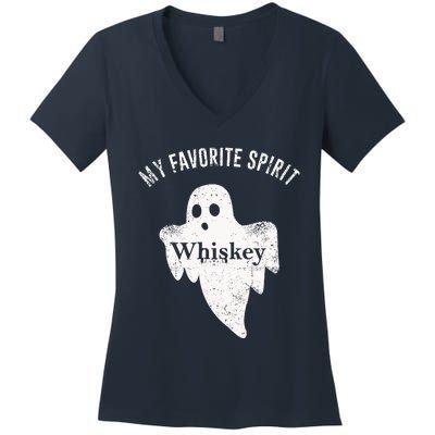 Favorite Spirit Whiskey Women's V-Neck T-Shirt