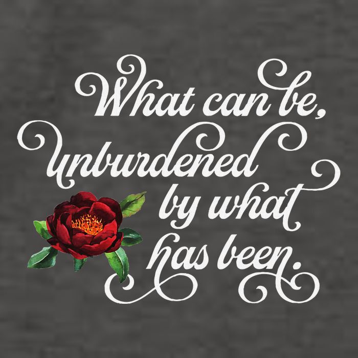 Fancy Script What Can Be Unburdened By What Has Been Vector Backpack
