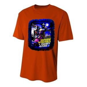 Funny Shadow Wizard Money Gang Performance Sprint T-Shirt