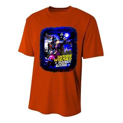 Funny Shadow Wizard Money Gang Performance Sprint T-Shirt