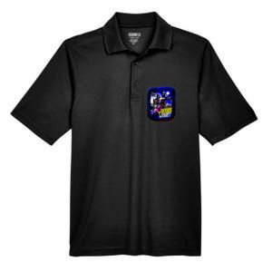 Funny Shadow Wizard Money Gang Men's Origin Performance Pique Polo