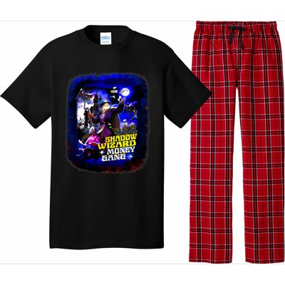 Funny Shadow Wizard Money Gang Pajama Set