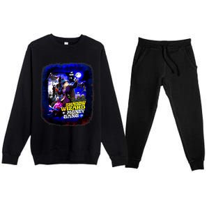 Funny Shadow Wizard Money Gang Premium Crewneck Sweatsuit Set