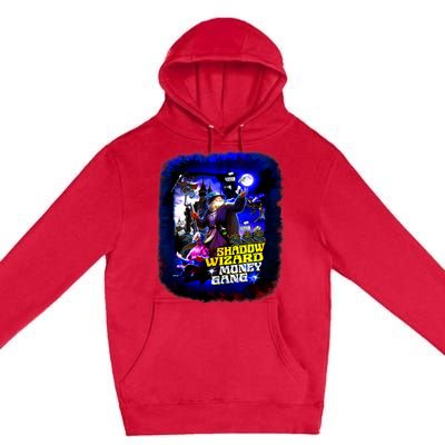 Funny Shadow Wizard Money Gang Premium Pullover Hoodie